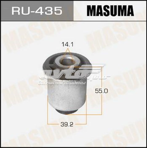 Купить RU435 Masuma Сайлентблок нижний передней подвески