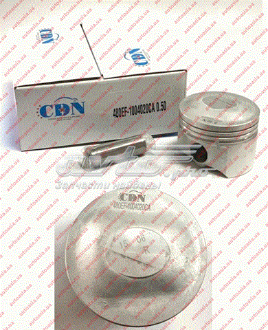 Поршень с пальцем без колец, 2-й ремонт (+0,50) Chery 480EF1004020CA цена, от 10.61 USD
