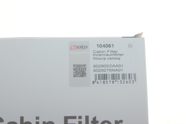 104061 Solgy Filtro de salão