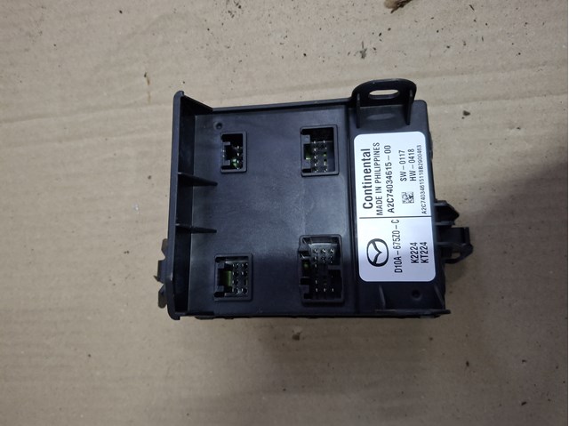 Unidade de conforto para Mazda 2 III DL, DJ