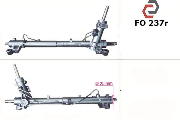 1698400 Ford cremalheira da direção