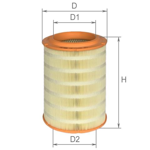 Купить AF0168 Alpha Filter Автомобильный фильтр воздуха