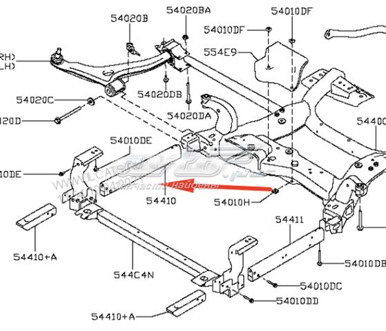  544105DA0A Nissan/Infiniti