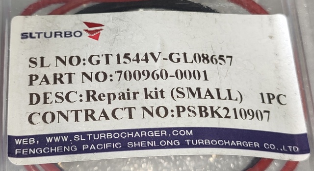 GT1544VGL08657 SL Turbo 