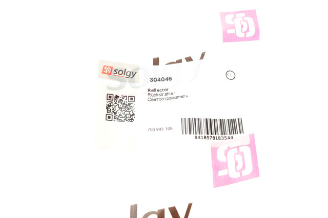 Правый катафот заднего бампера 304046 Solgy