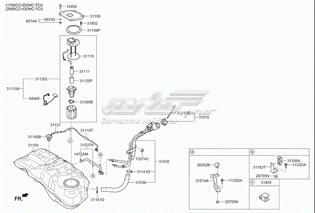  31120D7000 Hyundai/Kia