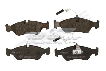 BDS138 Starline Колодки тормозные дисковые комплект
