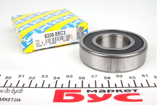 Подшипник КПП 6206EEC3 SNR