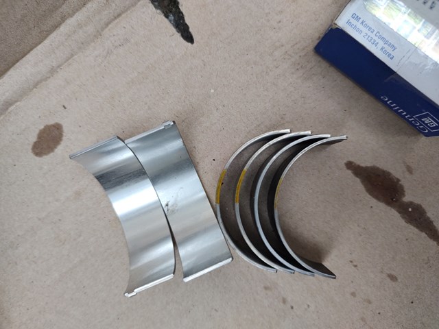 Купить 93745813 General Motors Комплект шатунных вкладышей