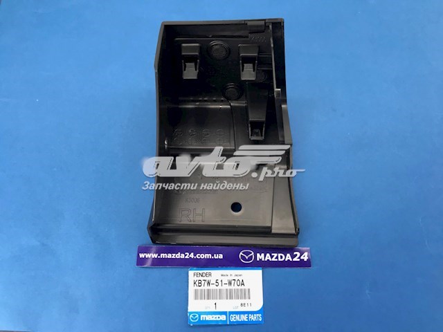 KB7W51W70A Mazda Расширитель переднего крыла, правый