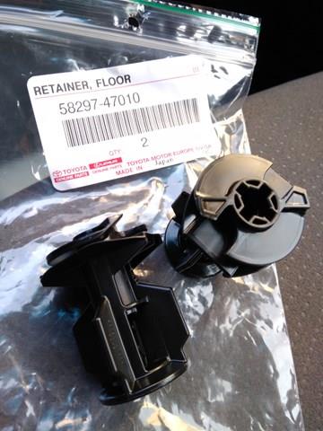 Clip de protección inferior 5829747010 TOYOTA