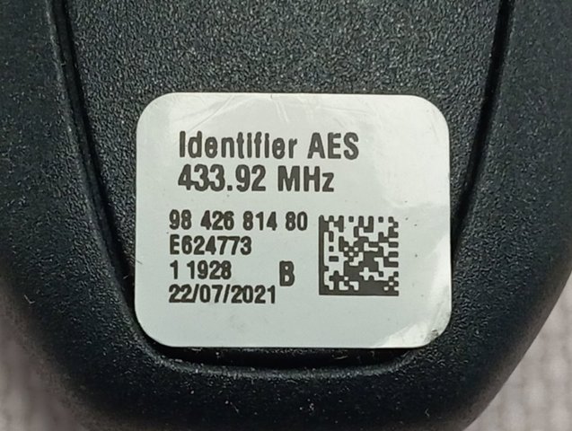 Кольцо иммобилайзера 9809759880 Peugeot/Citroen