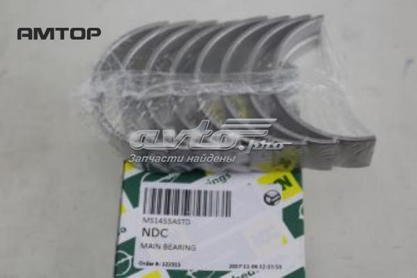 Купить MS1455ASTD NDC Вкладыши коленвала, коренные, комплект, стандарт (STD)