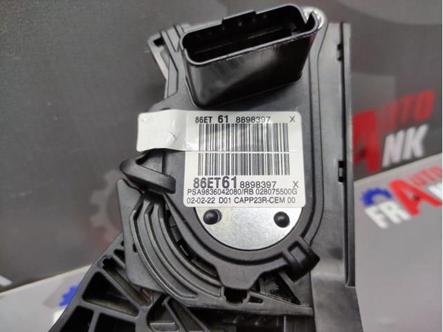 Pedal de gás (de acelerador) para Peugeot 508 SW II FC, FJ, F4