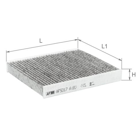 Фильтр салона AF5017A Alpha Filter