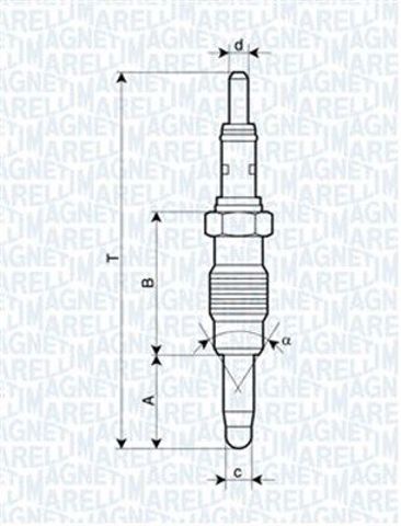 062900011304 Magneti Marelli Свечи накаливания