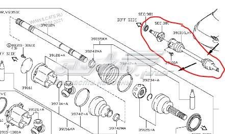  391011CB0B Nissan