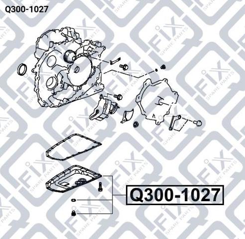 Поддон АКПП Q-fix Q3001027 цена, от 50.68 USD