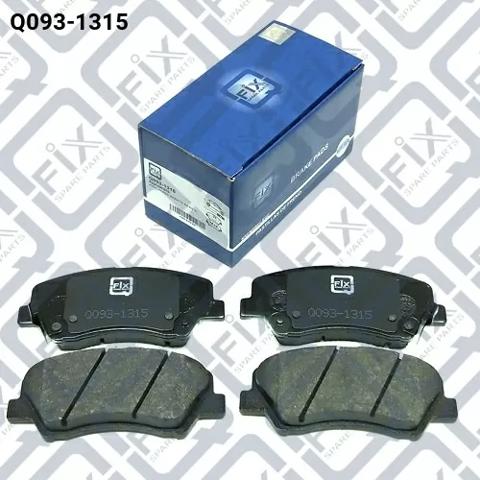 Q0931315 Q-fix Колодки передние