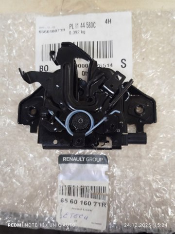 656016071R Renault (RVI) Запор капота (замок и привод замка капота)