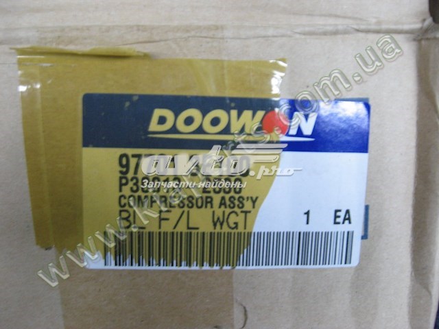 Компрессор кондиционера 977013E110 Doowon