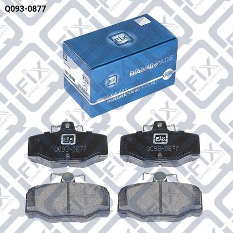 Колодки дисковые  Q-fix Q0930877 цена, от 14.37 USD