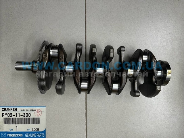 Вал коленчатый и маховик Mazda PY0211300 цена, от 184.65 USD