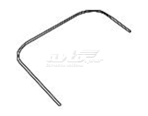 Moldura de luneta trasera 65158CA000 SUBARU