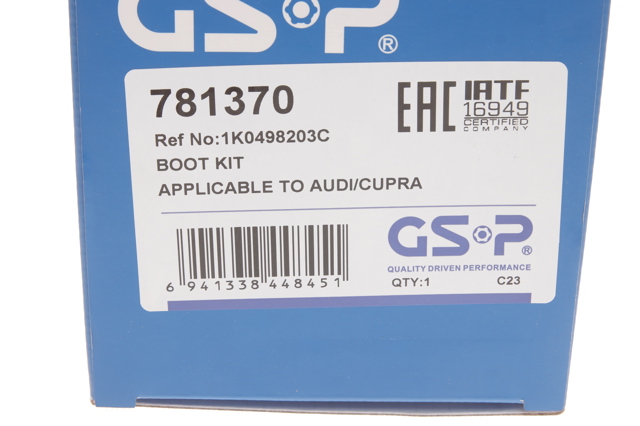 1K0407285P VAG Пыльник шарнира привода