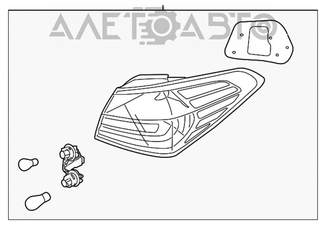 92401A7000 Hyundai/Kia Фонарь задний