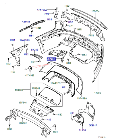 LR093508 Land Rover 