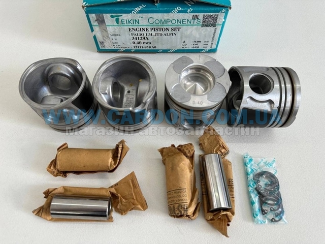 34129A040 Teikin pistão (kit para um motor, 2ª reparação ( + 0,50))