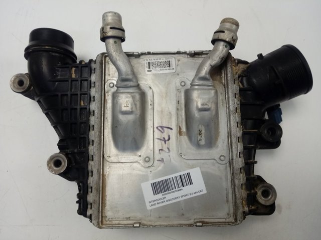 GJ329L440AB Land Rover Охладитель наддувочного воздуха