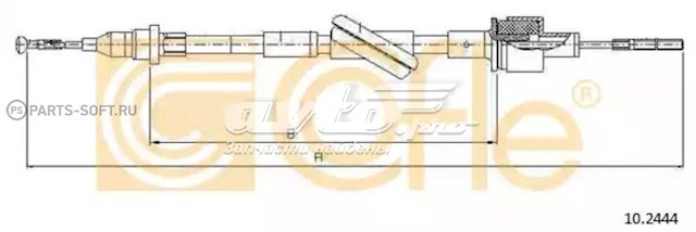 10.2444 Cofle cabo de embraiagem