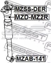 Буфер (отбойник) амортизатора заднего MZDMZ2R Febest