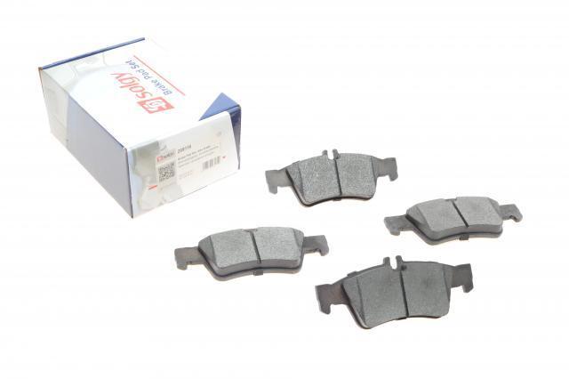 Колодки дисковые  Solgy 209116 цена, от 15.31 USD