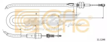 Трос/тяга газа (акселератора) COFLE 111246