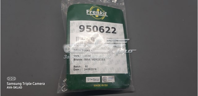 950622 Frenkit kit de reparação do freio de estacionamento