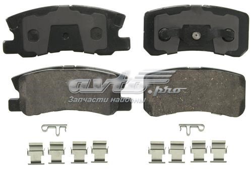 Купить ZD868 Wagner Колодки тормозные задние, дисковые