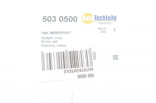 Купить 5030500 Autotechteile Наружное зеркало левое