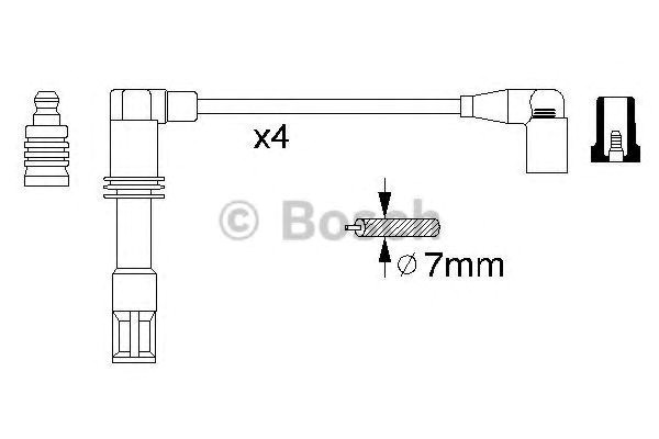 Бронепровода Bosch 986356308