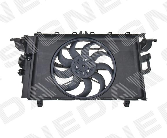 Диффузор радиатора охлаждения в сборе с крыльчаткой Tesla KD954002