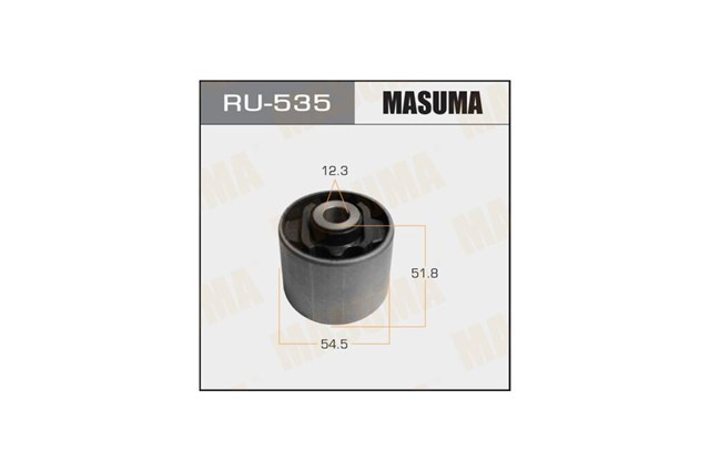 Сайлентблок заднего поперечного рычага MASUMA RU535 Сайлентблок заднего поперечного рычага MASUMA RU535