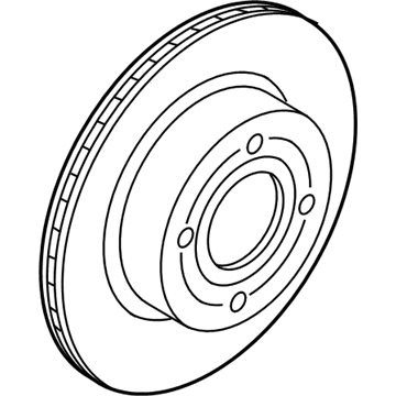 Тормозные диски GN1Z2C026C Ford