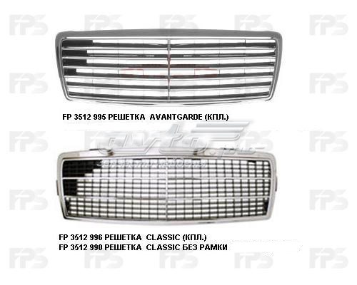 Облицовка радиатора FPS FP3512995 цена, от 68.39 USD