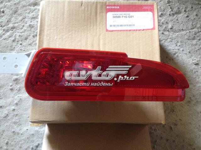 Piloto parachoques trasero derecho 34500T1GG01 HONDA