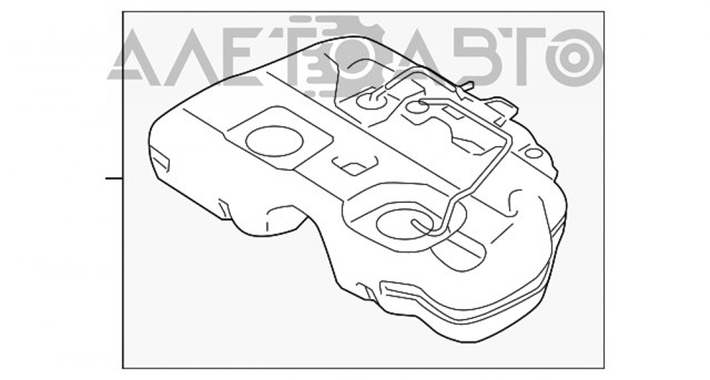  Топливный бак Nissan Murano 