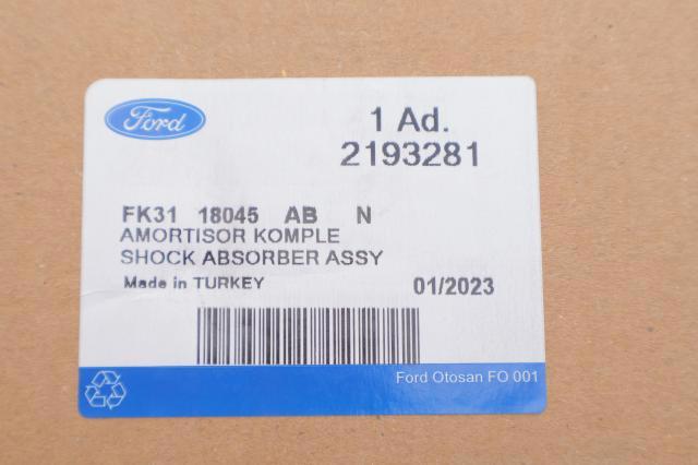 Амортизатор передний FK3118045AB Ford