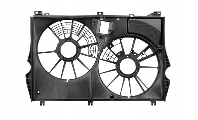 Диффузор радиатора охлаждения на Lexus RX 450H/350 