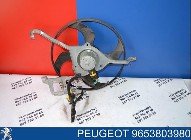 1253H4 Peugeot/Citroen электровентилятор охлаждения в сборе (мотор+крыльчатка)